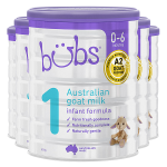 【澳洲直邮】贝儿BUBS婴儿羊奶粉1段原装原罐婴幼儿宝宝配方奶粉6罐